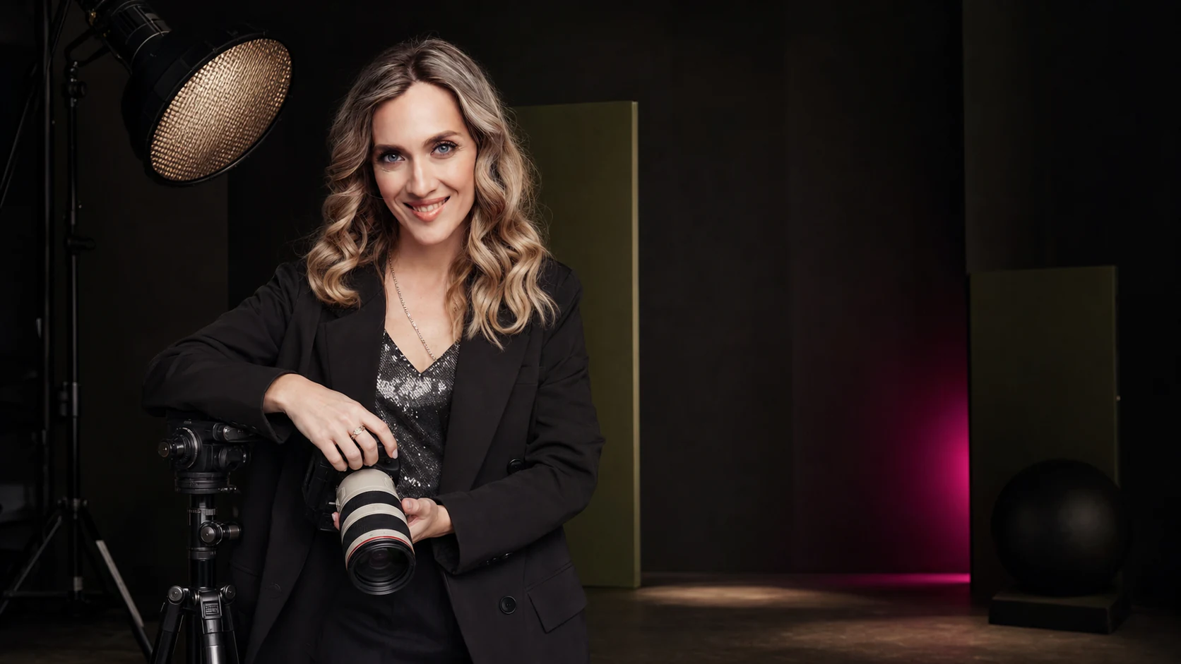 Ольга Осминова в фотостудии Photo Zone